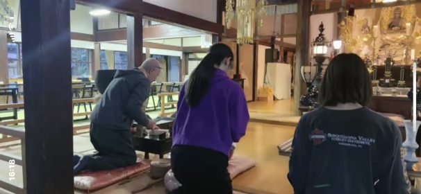 きことねチーム断食修行?お寺そうじ編